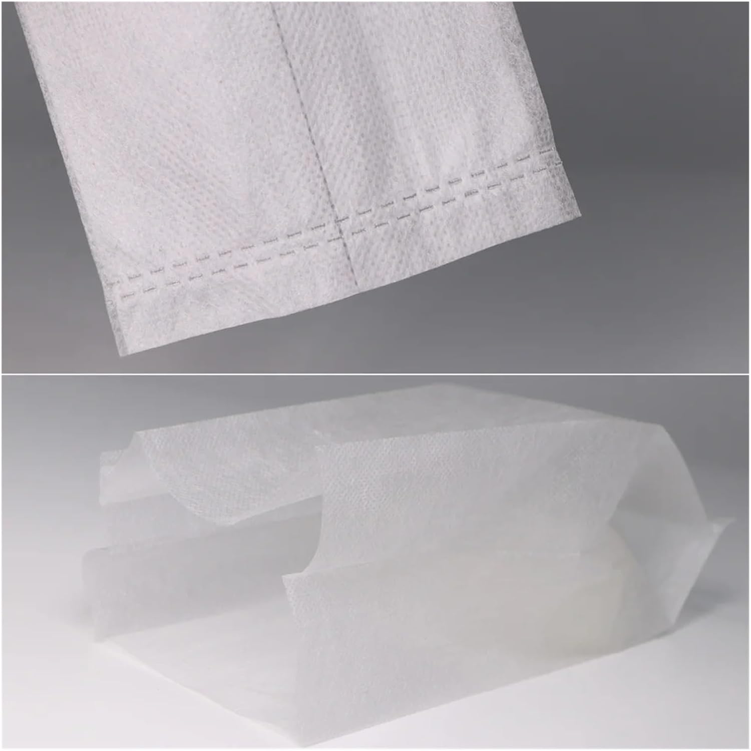 50/100PCS Plant Nursery Bags Non-Woven Fabric Seedling Pouch Grow Bag Pots Flowers Fruit Tree Seed Seedling Starting (Color : White, Size : 16x18cm (100pcs))