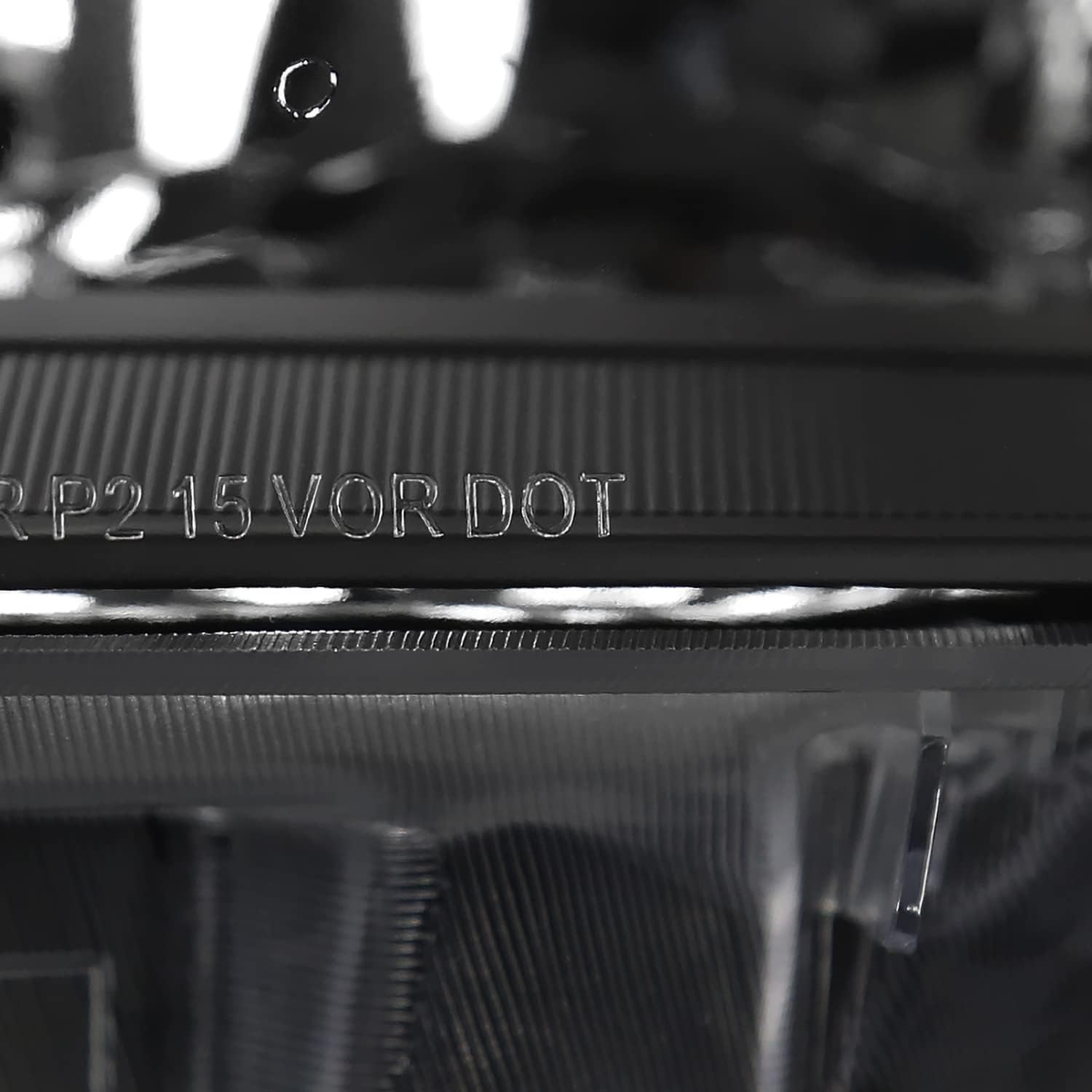 SPEC-D TUNING Black Projector Headlights Compatible with 2015-2017 Toyota Camry, Left + Right Pair Headlamps Assembly