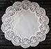 Doily ROYAL ROSE European Lace Antique White Topper Dresser Scarf 16