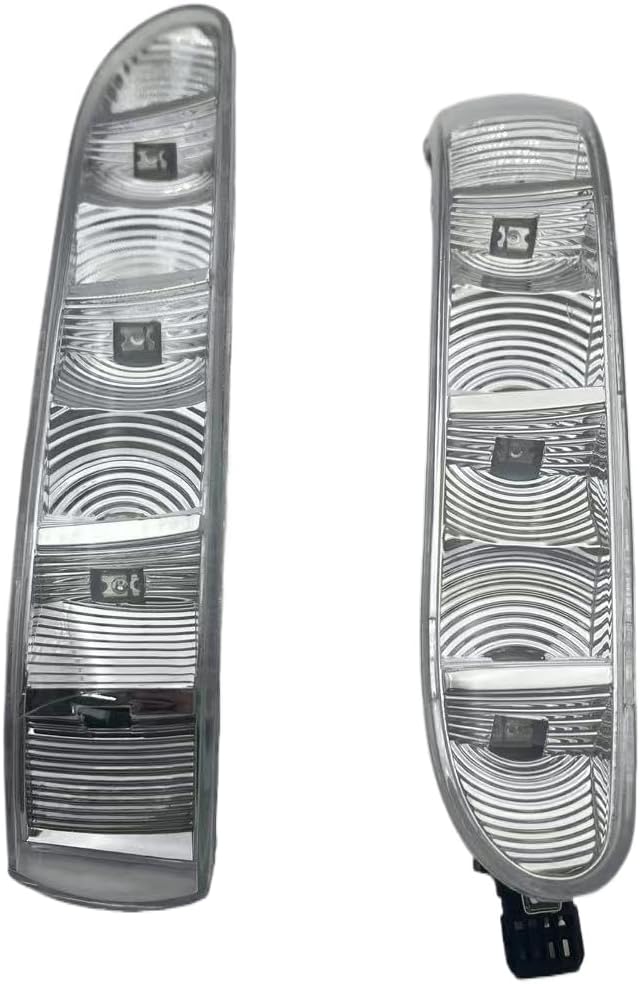 Pairs Passenger Side Door Mirror Indicator Turn Signal Light Fit for Mercedes-Benz CL500 2208200521 2208200621