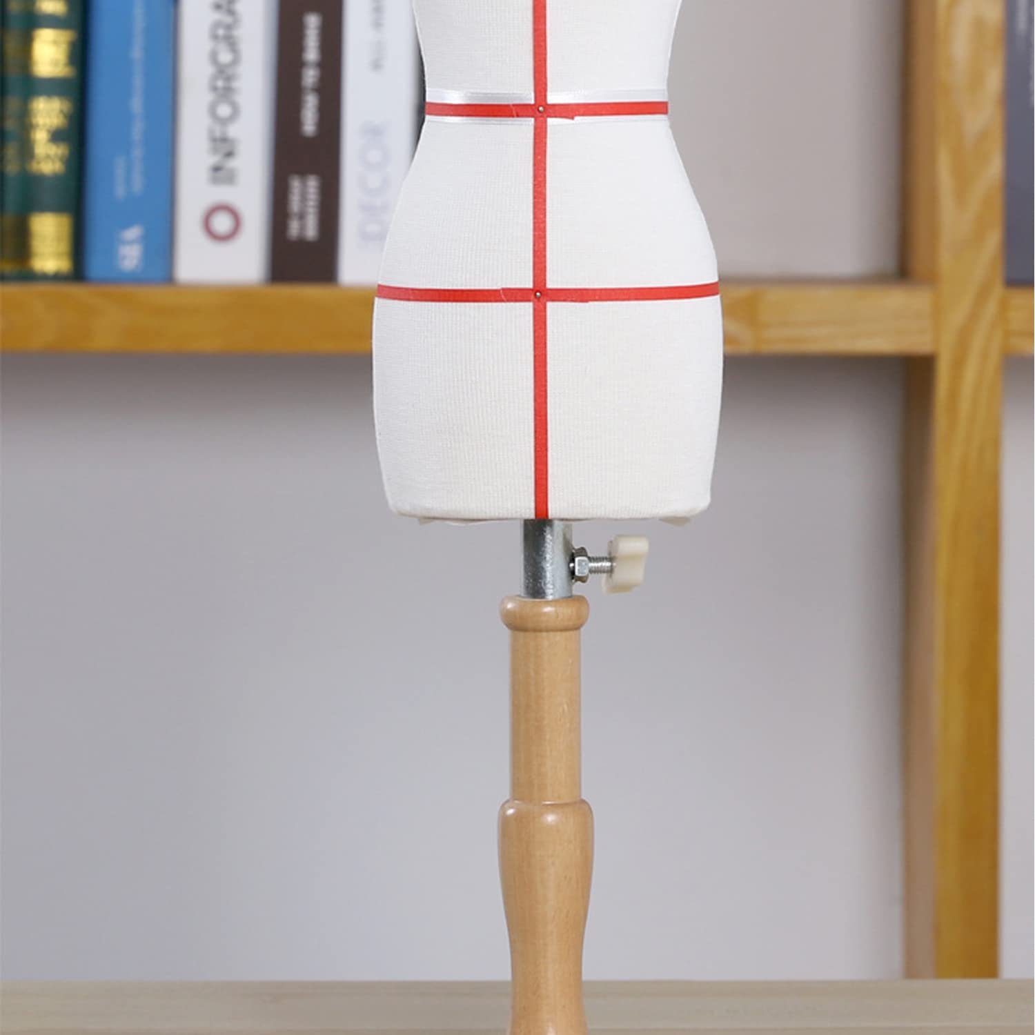 Maniquí de sastrería Profesional de Media Escala - Maniquí de modista de Espuma Flexible (no es de tamaño Adulto) - Ideal para Costura, arreglos y diseño
