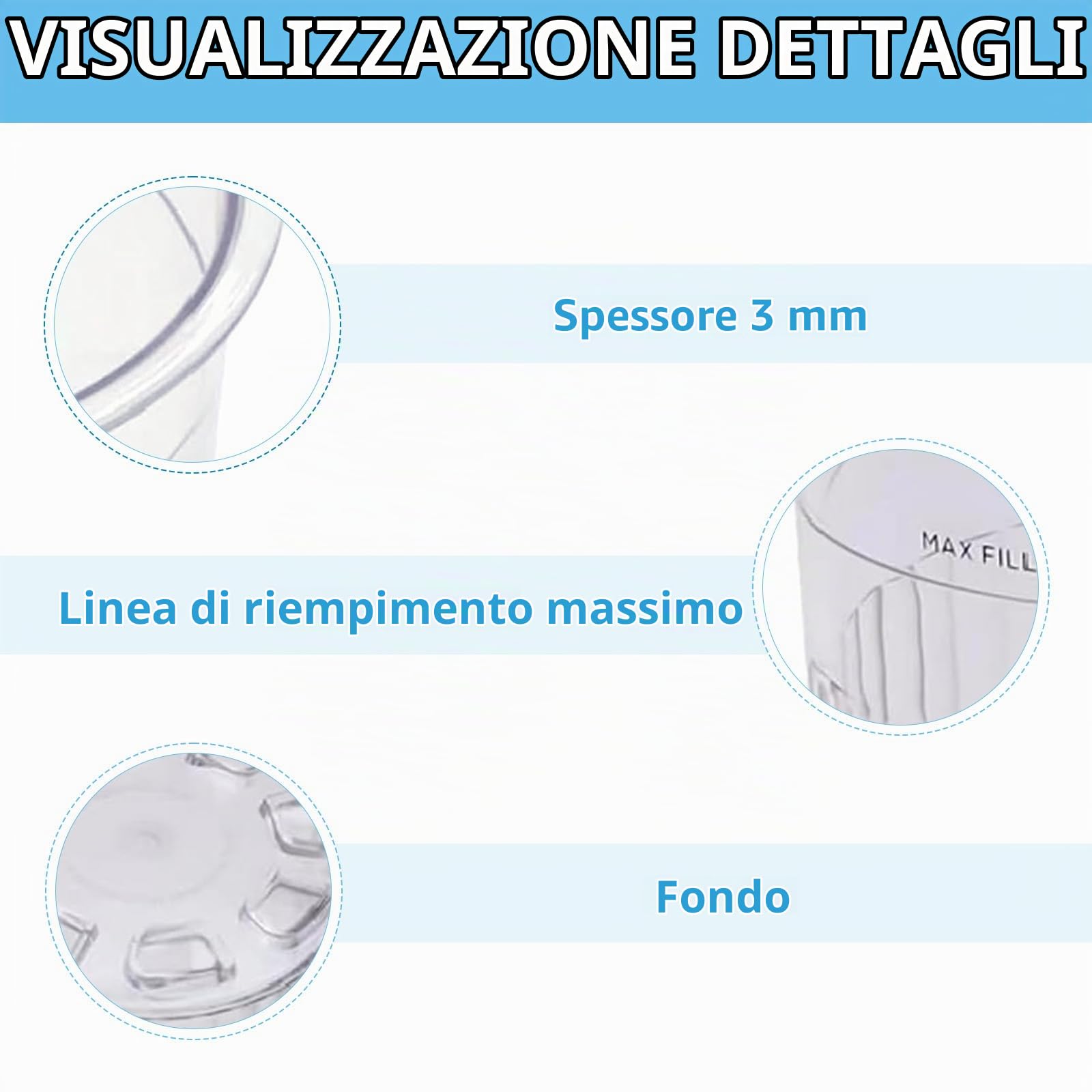 Contenitori per Gelato,4 Pezzi Accessori Gelatiera Serie 680ML,Contenitore Creami per Macchina da Gelato Ninja Creami,Contenitori per Gelato con Coperchio,per Serie NC501 NC500,Senza BPA