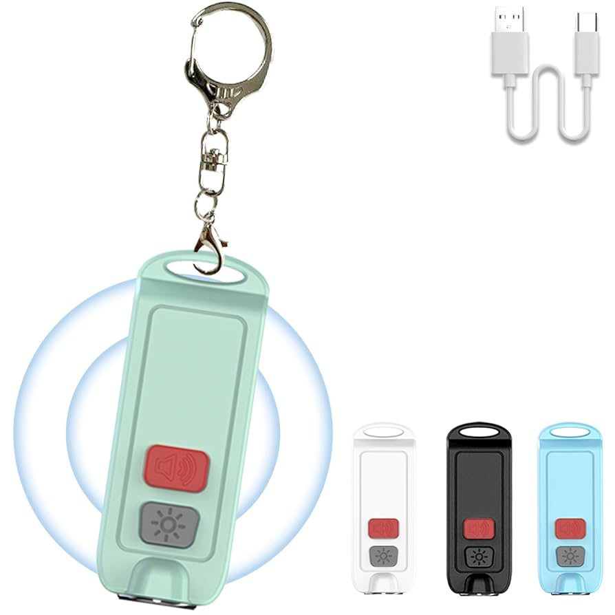 Amazon.co.jp: TattiOut 防犯ブザー 防水IP66 ライト付き 新