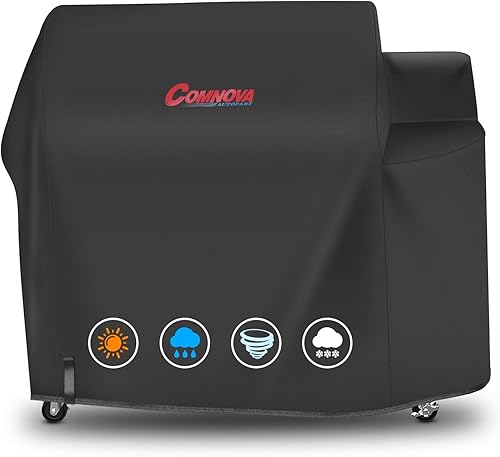 Comnova - Funda para parrilla de 65 pulgadas, cubierta 600D premium para parrilla Weber de 36 pulgadas SmokeFire de madera (EX6), cubierta de humo Comnova - Funda para parrilla de 65 pulgadas, cubierta 600D premium para parrilla Weber de 36 pulgadas SmokeFire de madera (EX6), cubierta de humo