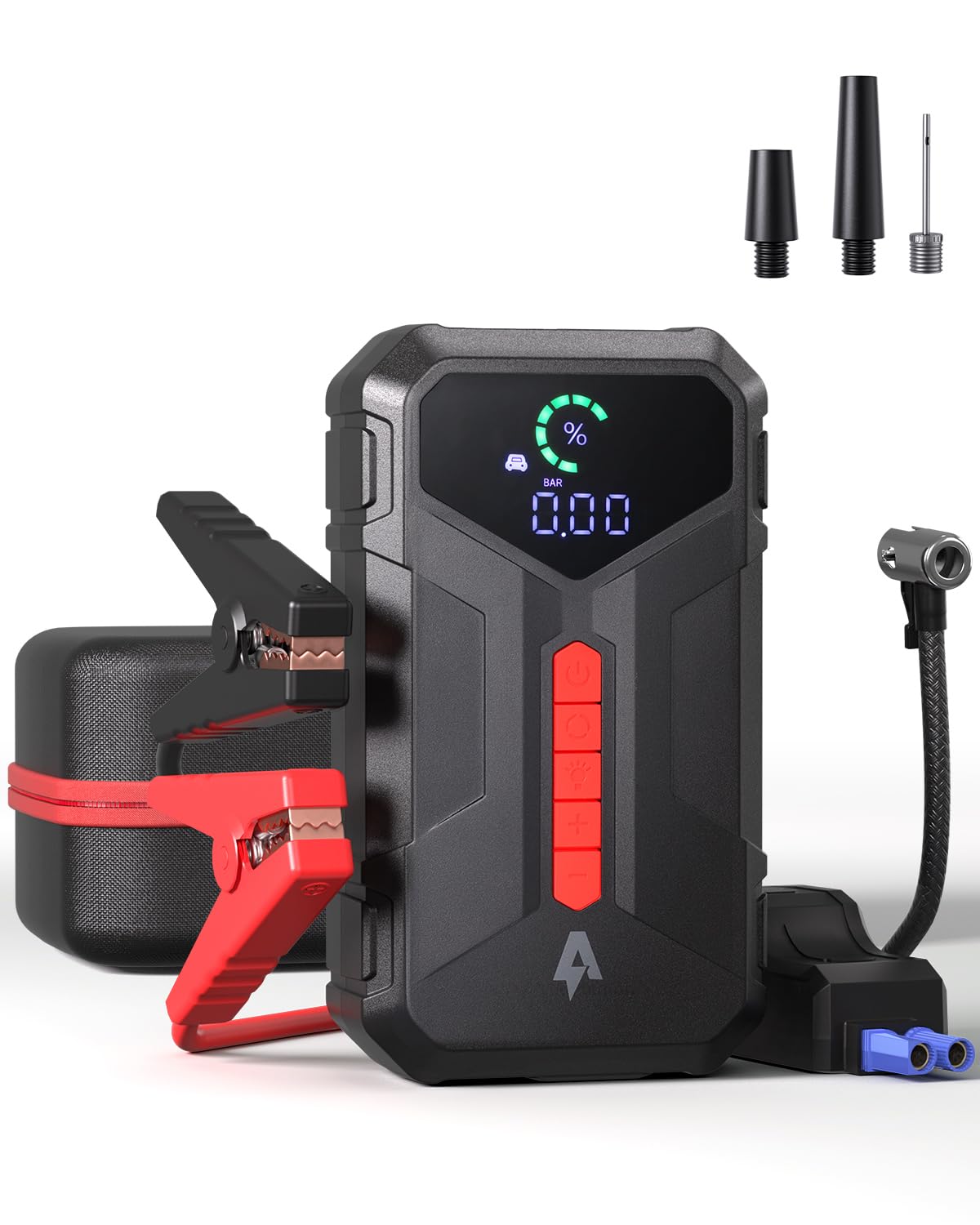 Andeman 4000A Jump Starter with 150PSI Air Compressor Car Jump Box with Type-C Quick Charge All in One