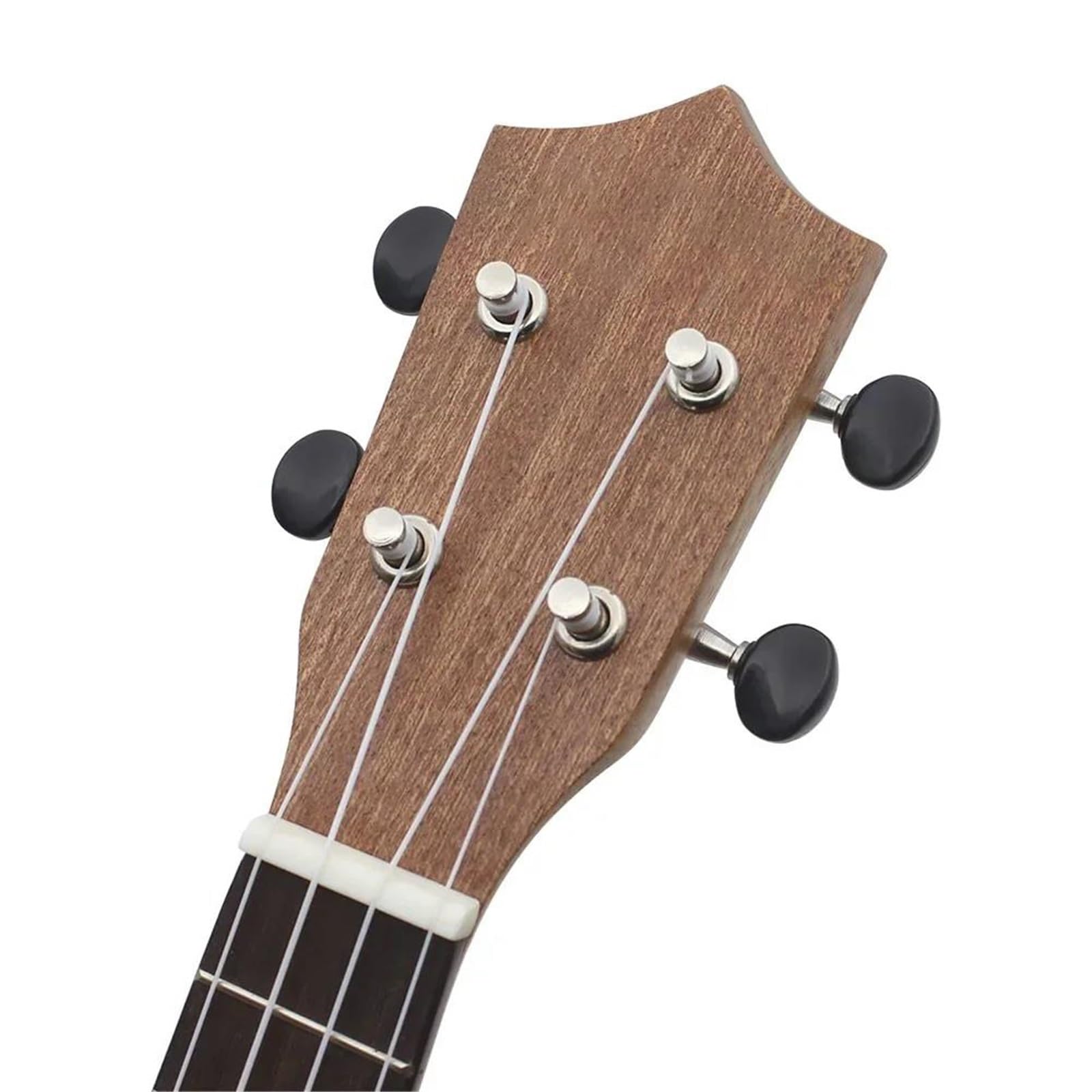21 Zoll Ukulele 4 Saiten Hawaii-Gitarre Liebesform Ukulele Mit Tasche Stimmgerät Saiten Kapodaster Teile Ukulele Set