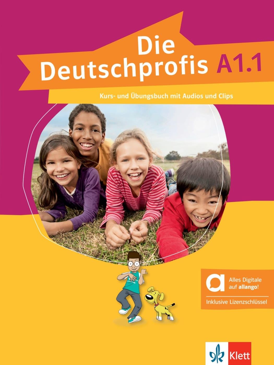 Die deutschprofis a1.1 , libro del alumno y de ejercicios edicion hibrida allango: Kurs- und Übungsbuch mit Audios und Clips inklusive Lizenzschlüssel allango (24 Monate)