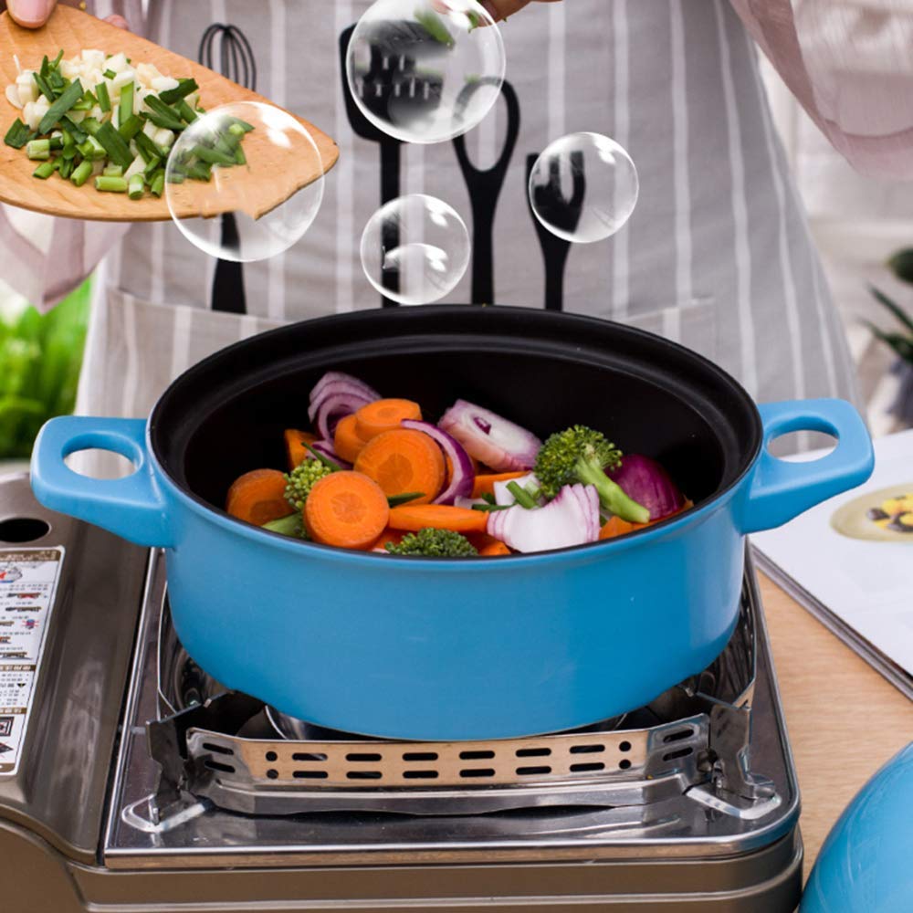 Marmite à tajine, marmite à Soupe Maison Mijoteuse, ragoût de 1,3 L de Cuisson et réglages de température Coulé/Jaune