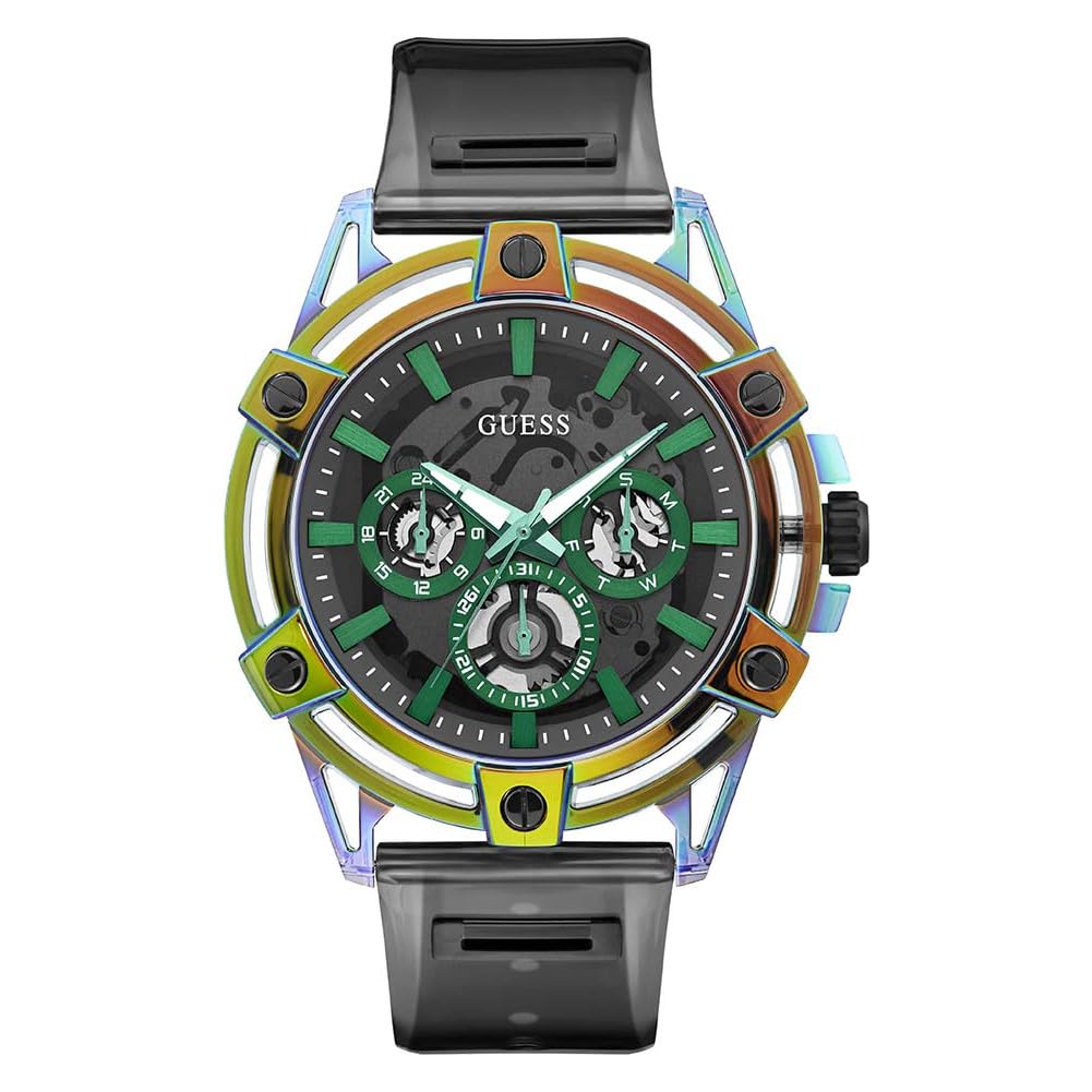 GUESS Chronograph Black Dial Men’s Watch-GW0806G5 GUESS Chronograph Black Dial Men’s Watch-GW0806G5