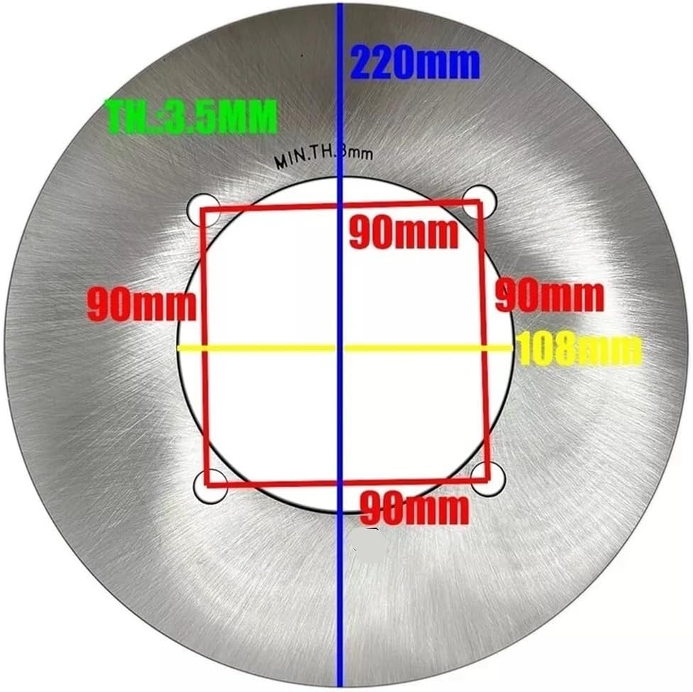 Front Brake Disc For HS500 500cc 700cc 44102-058-0000 41105-107-0000 ATV Quad