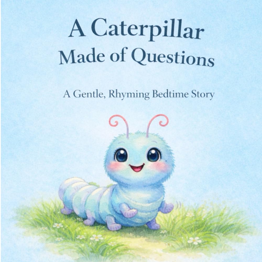A Caterpillar Made of Questions: A Gentle, Rhyming Bedtime Story About Curiosity, Confidence, and Becoming