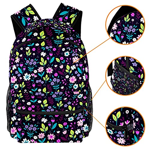 Sac à dos pour ordinateur portable grande capacité multicolore océan