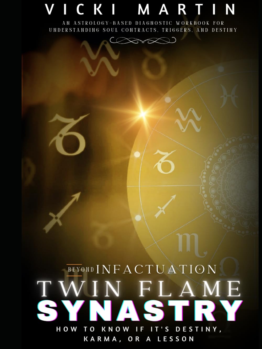 Twin Flame Synastry: How to Know If It's Destiny, Karma, or a Lesson: An astrology-based diagnostic workbook for understanding soul contracts, ... is karmic, soulmate, or Twin Flame.