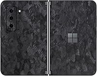Vista 28 de SopiGuard Skin para Microsoft Surface Duo 2 2ª generación de borde a borde de paneles delanteros y traseros de vinilo (piedra de ladrillo)