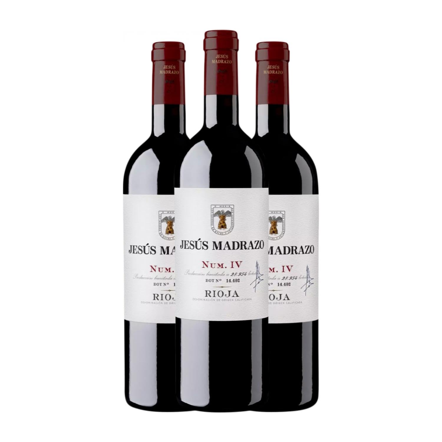 Jesús Madrazo Num. IV Rioja 75 cl Vino tinto (Caja de 3 Botellas de 75 cl)