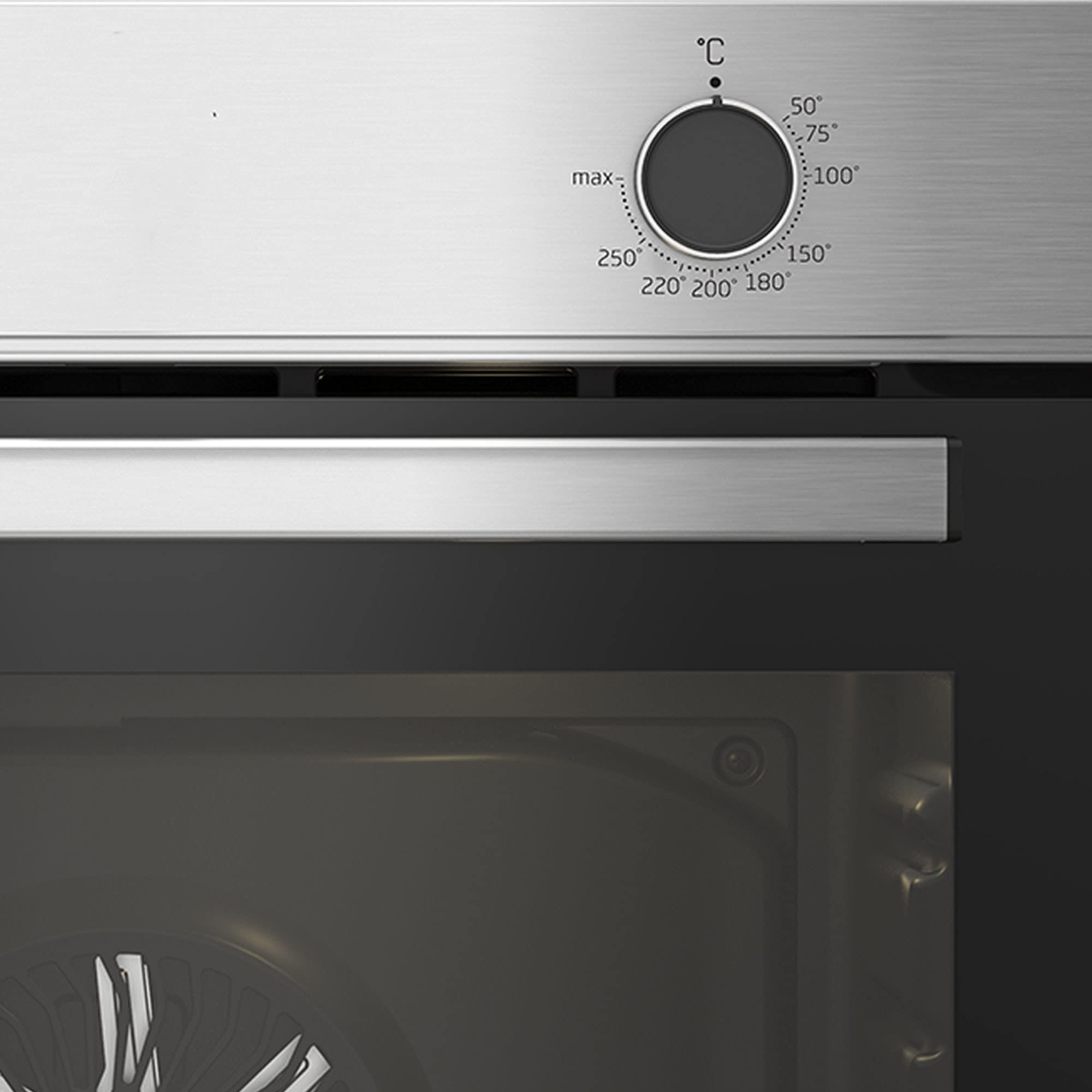 Beko BBIE12000X Einbaubackofen 66l Edelstahl SteamShine 6 Kochfunktionen 59,5x59,4x56,7 cm