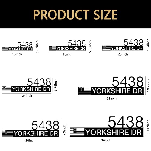 Miniatura 3 de Personalized House Address Numbers Metal Sign  Custom Home Street Number Gate Fence or Front Door Plaque  Realtor Closing Gift  Outdoor Metal Number