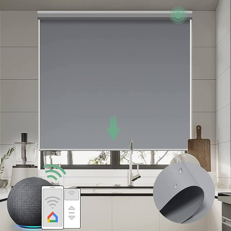 Amazon|Yoolax 電動 ロールスクリーン 防水生地 スマートブラインド 1 Amazon|Yoolax 電動 ロールスクリーン 防水生地 スマートブラインド 1