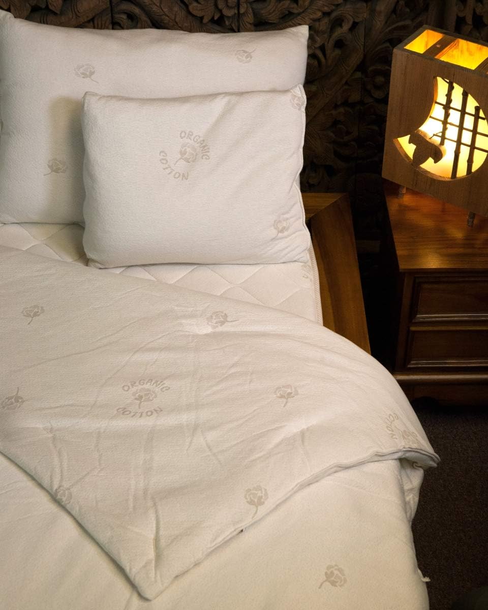 Cotton Cloud Natural Beds and Furniture Winter Weight Full Size Eco Valley Wool Comforter