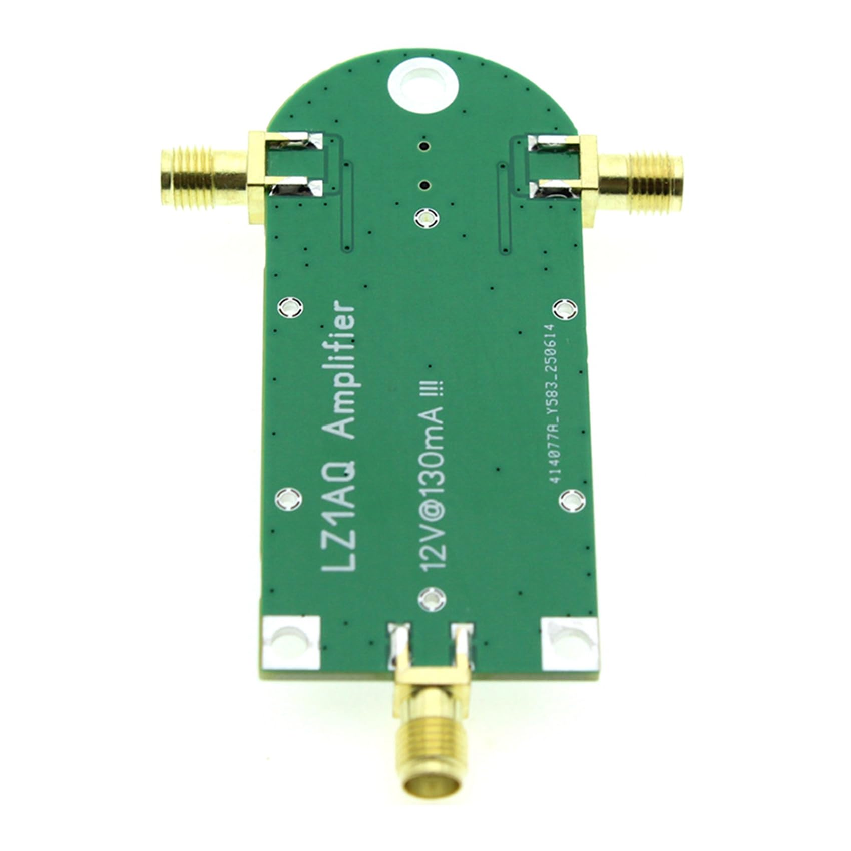 LZ1AQ Lot de 2 antennes à onde courte 50 kHz jusqu'à 50 MHz 9 V à 12 V Module amplificateur SMA haute fréquence