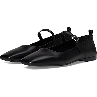 Vagabond Shoemakers Delia Leather Mary Jane Flat black