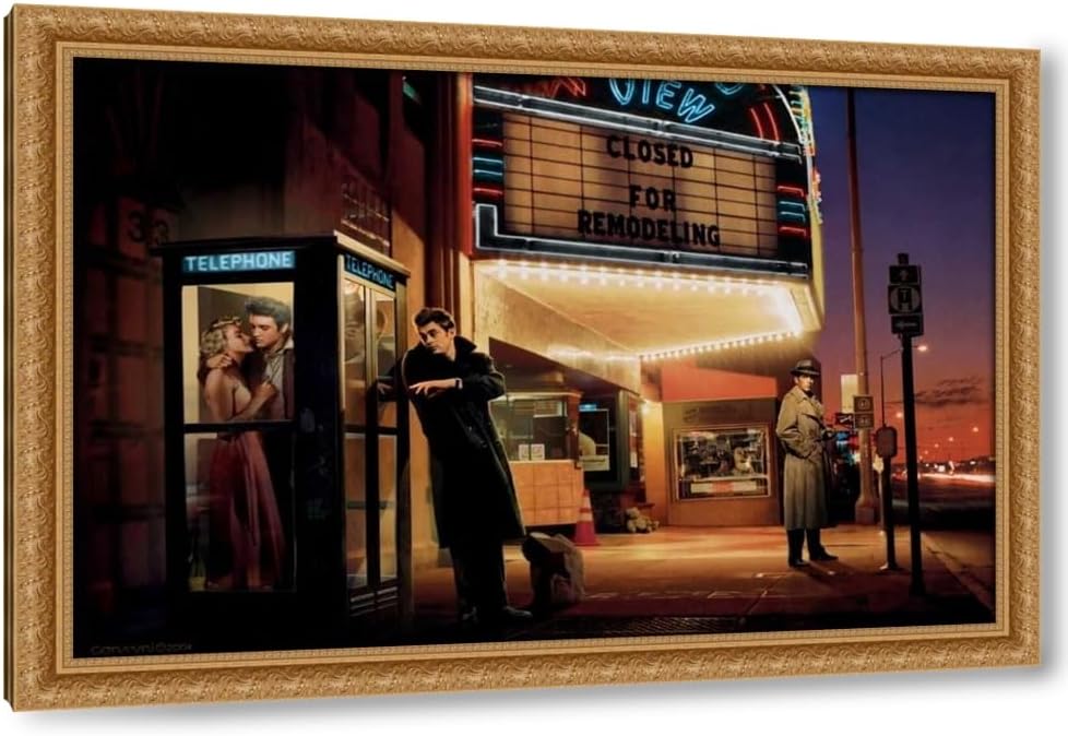 ArtDirect Midnight Matinee II 18x13 Gallery Wrapped Canvas Museum Art by Consani, Chris