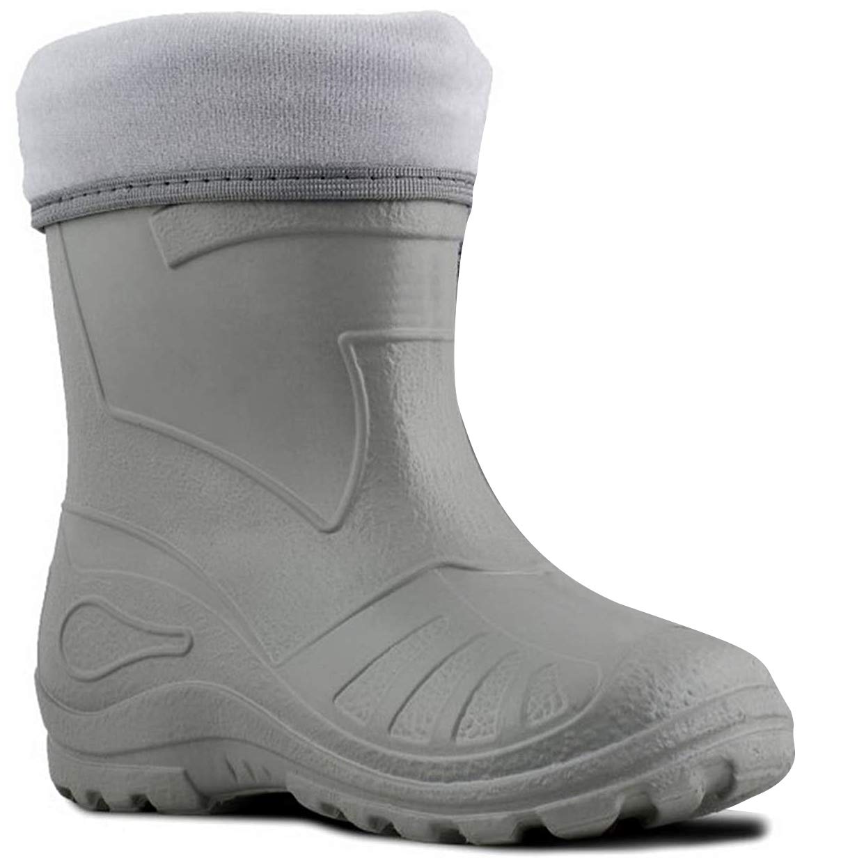 Ultra Light EVA Kids Girls Wellington Boots Rainy Snow Wellies Red Very Warm Liners — view 13