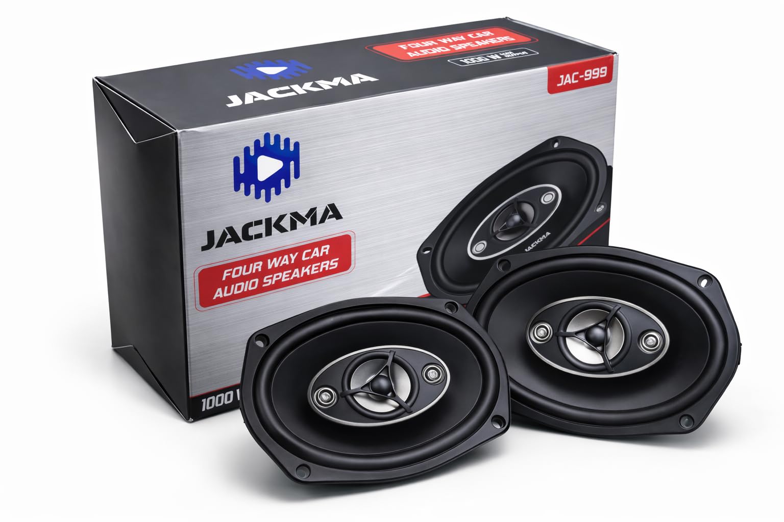 6x9 Jackma Pro Seriesr Car Speaker – 200W RMS / 1000W Max Power | 32mm High Voice Coil | Deep Bass Output |Rubber Edge with PP Cone | 4Ω Impedance | Premium High Inbuild Tweeter-image-46