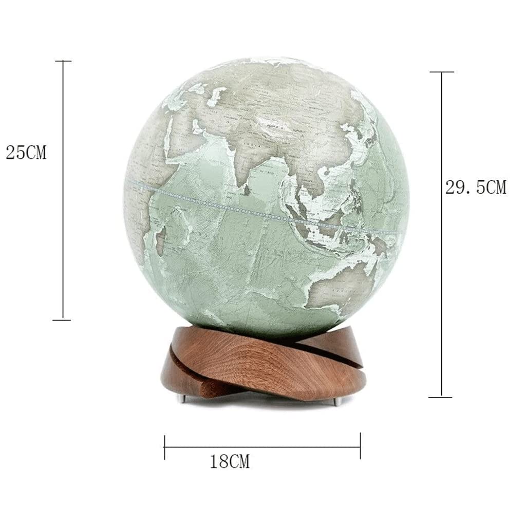 Globus, Obrotowy globus geograficzny Ziemi Dekoracyjny drewniany z
