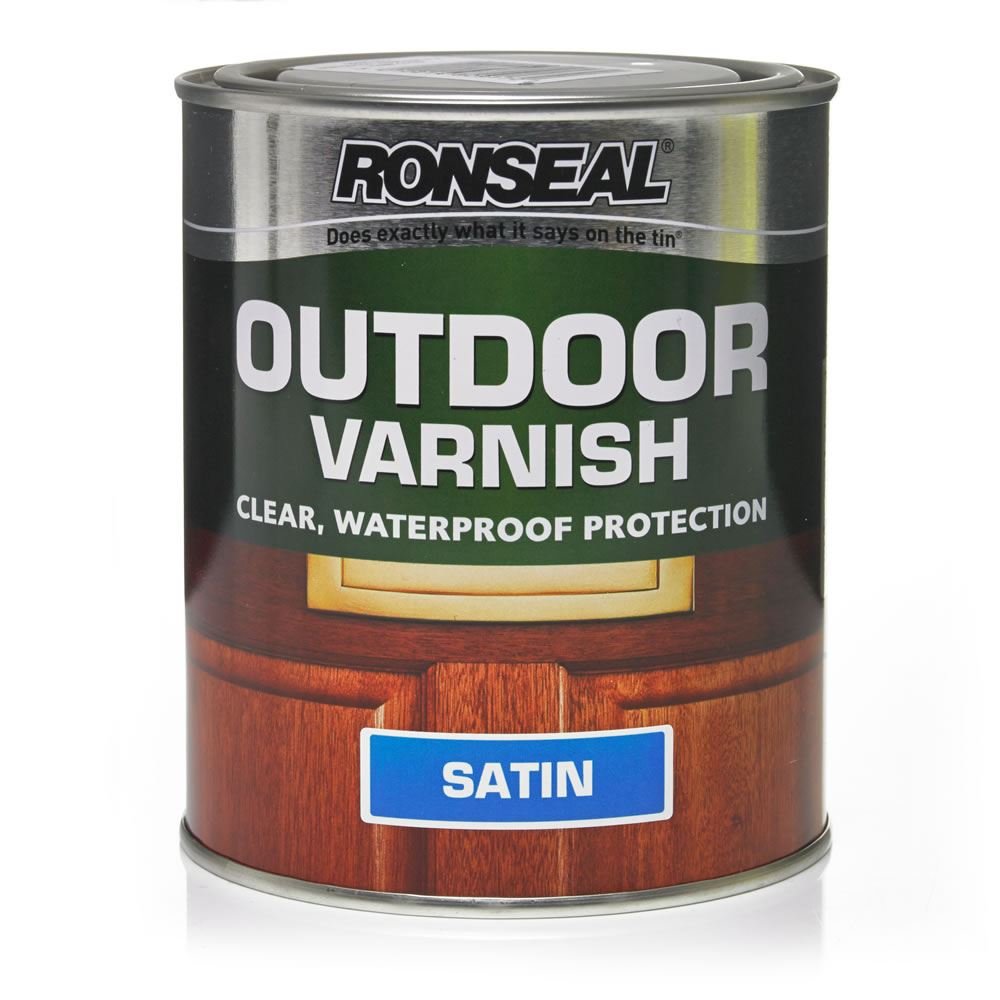 Ronseal OVS750 750ml Outdoor Varnish Satin