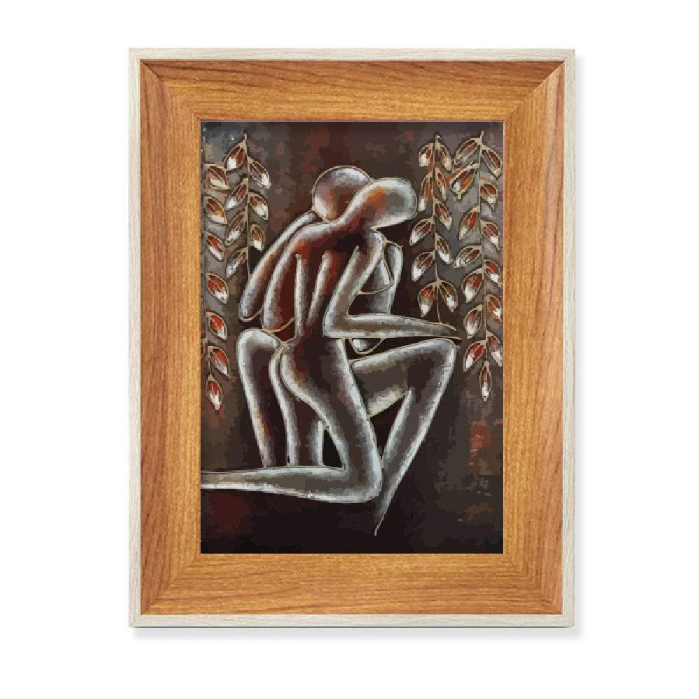 Cadre de photo en bois de bureau pour casser la monotonie de votre espace