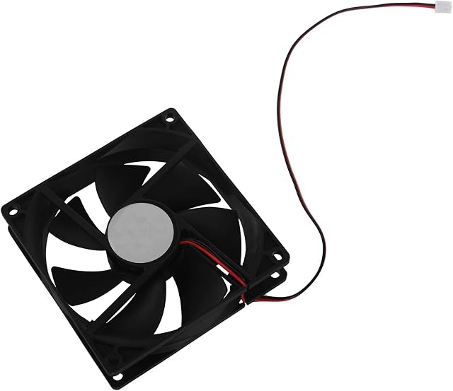 XUJIAN 90mm x 25mm 9025 2pin 12V DC Brushless PC Case CPU Cooler Cooling Fan