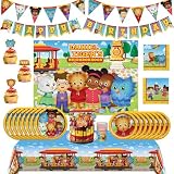 Treasures Gifted Officially Licensed Daniel Tiger Birthday Party Supplies - Serves 24...