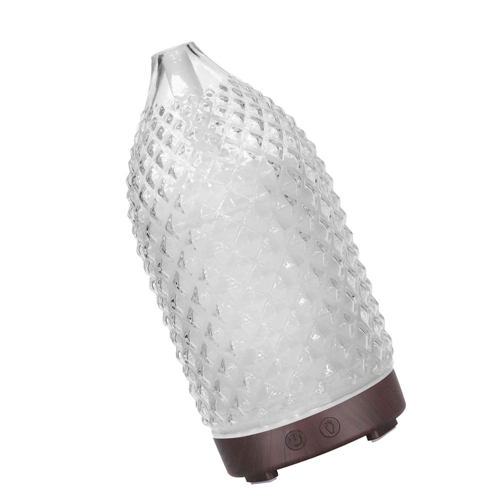 FROMCEO Humidifier for Plant Quiet Misting Humidifier with 7 Color Night Light for Bedroom Desk Plant Portable for Dry Air
