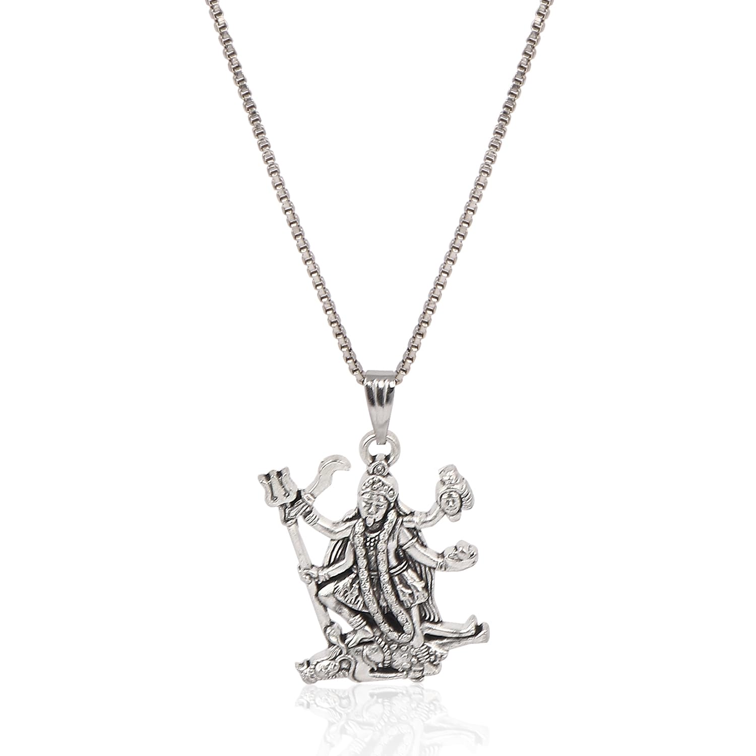 Kali Pendant Silver Plated-image-30