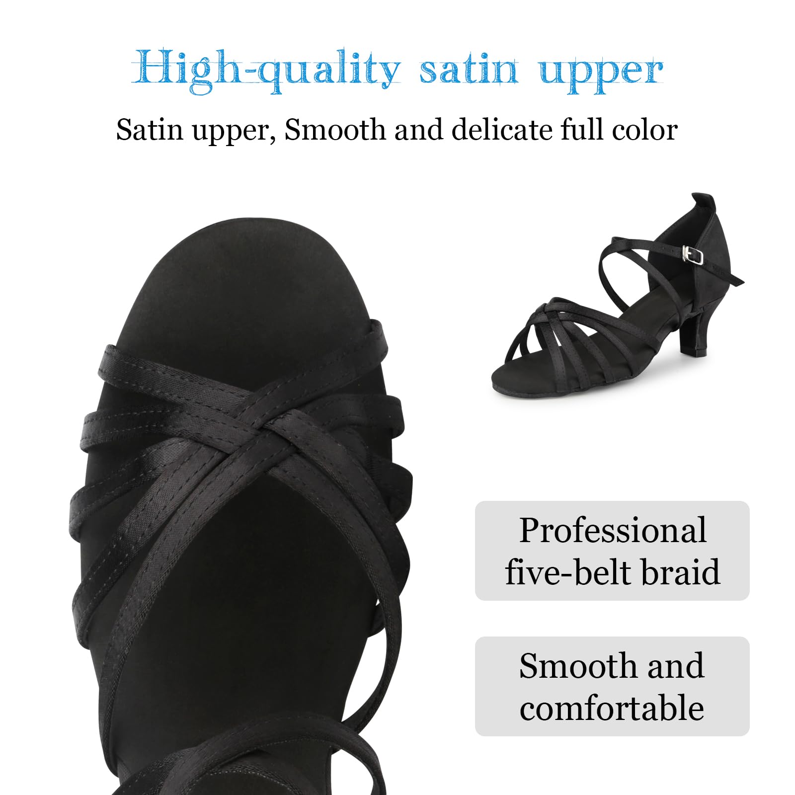 Padgene Scarpe Jazz Donna Scarpe da Ginnastica Lacci Cuscino Traspirante Signore Suole Divise Scarpe da Danza a Camminare Sportive