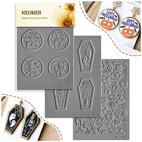 Tapis de texture en argile pour fabrication de boucles d'oreilles DIY - 2