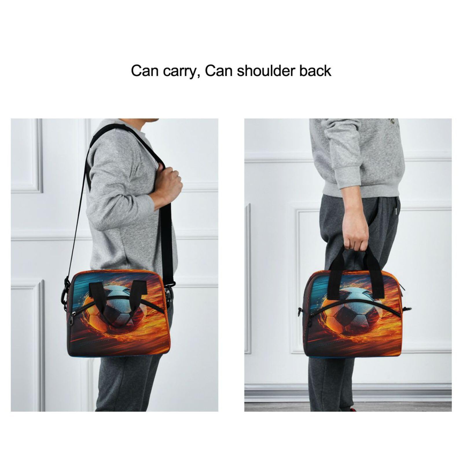 Amazon.com: Vitality Football Lunch Box for Men Women Adults