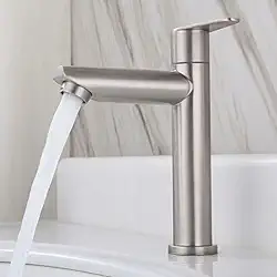Torneira Bancada Pia Banheiro Inox Premium 1/4 de Volta – Design Moderno, Alta Durabilidade e Instalação Simples