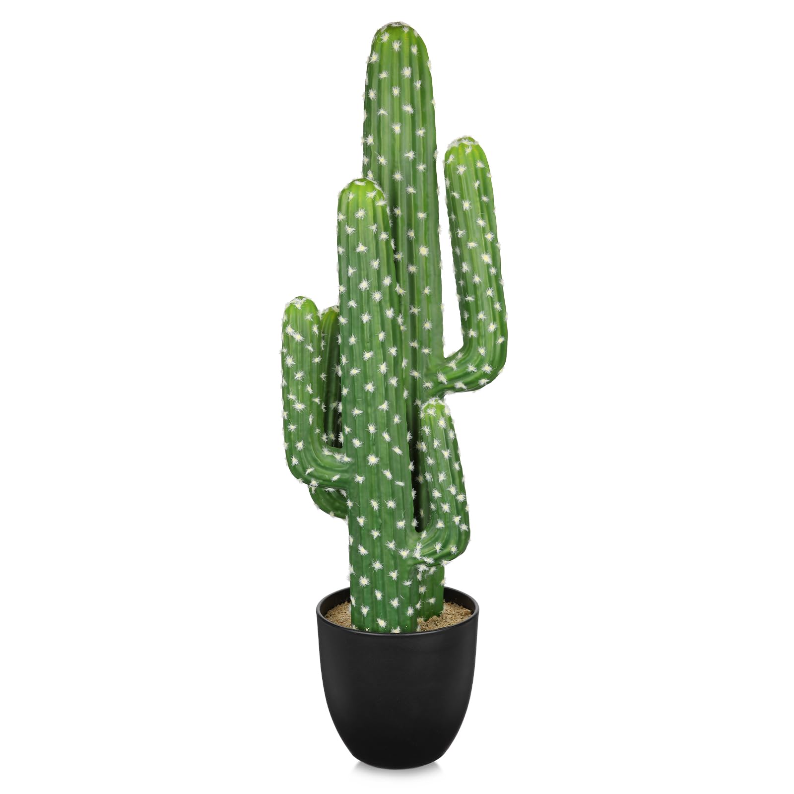 Amazon.com: DILATATA Tall Fake Cactus Plant 28 inch Large