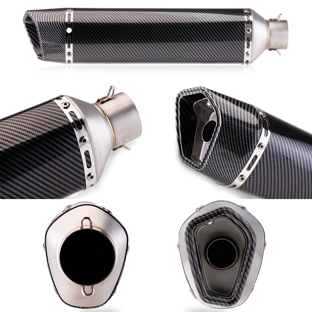 Do MT07 R3 ZX4R PCX125 XMAX125 RC390 motocyklowy tłumik wychowej wydech