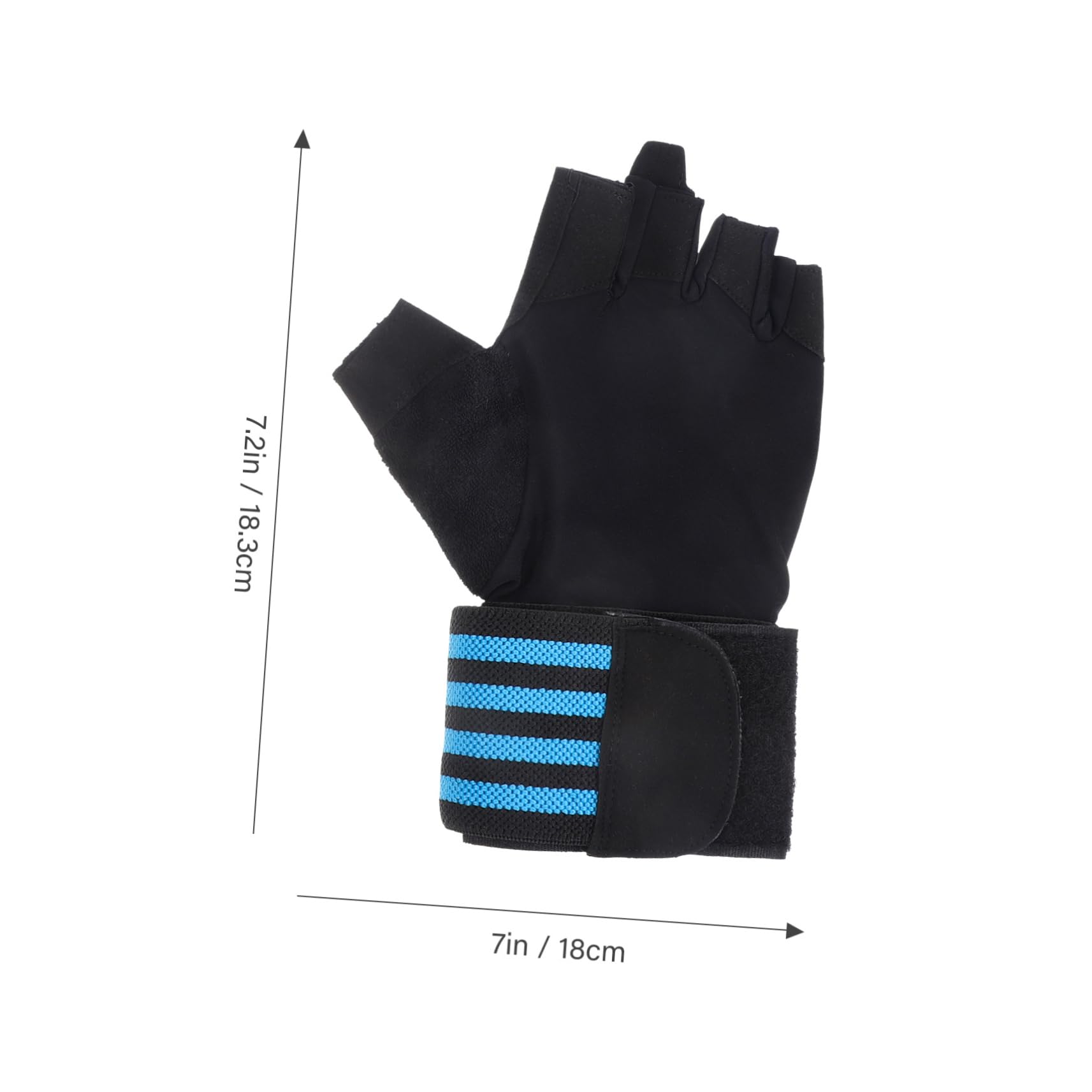 Ipetboom 1Pair Non Slip Half Finger Sports Gloves for Outdoor Activities Breathable Slip Cycling Weightlifting Gloves UV Protection for Riding Yoga Fitness