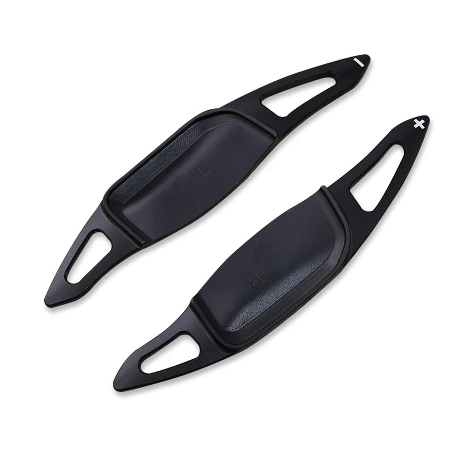 Xxiucj Black Car Paddle Shifter Extensions For Peugeot For 308 For 3Rd For Generation For Sw For Gt For Hybrid For 408 For Phev 2022-2025 Car Wheel Shift Paddle(Black)
