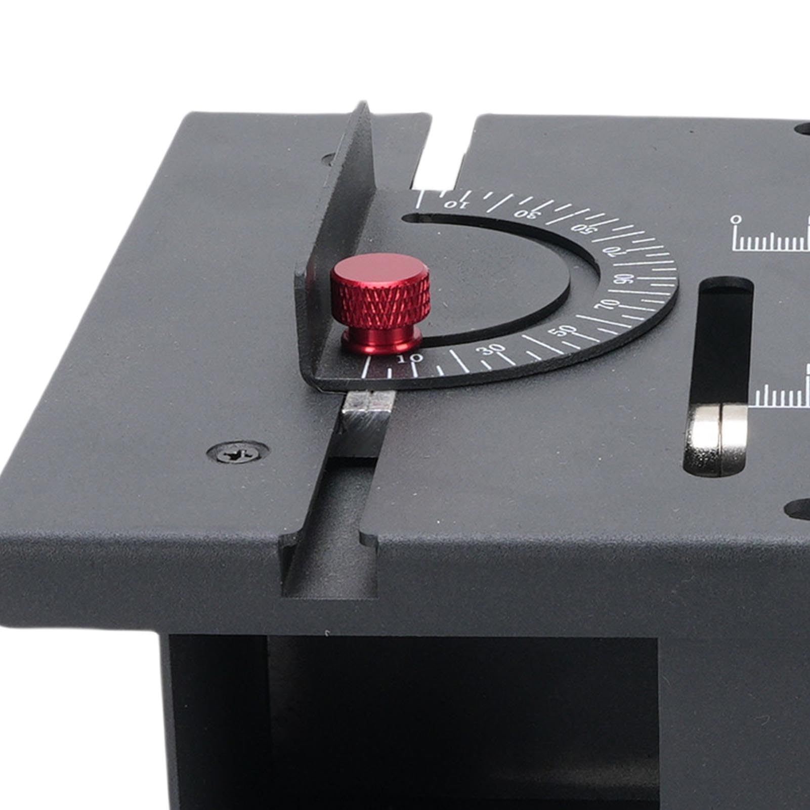 Fafeicy Mini Piła Stołowa, Wielofunkcyjna Piła Stołowa 100 W z tarczą polerską i Elastycznym Wałem, Regulacja 7 Prędkości, głębokość Cięcia 0–16 Mm, do Drewna PCB Tworzywo Akrylowe (wtyczka UE)
