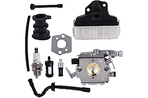 Complete Carburetor Kit for Stihl 021 025 MS230 Chainsaws - Durable Intake...