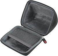 Vista 2 de Hermitshell Estuche rígido de viaje para altavoz portátil OontZ Angle Solo Bluetooth (negro)