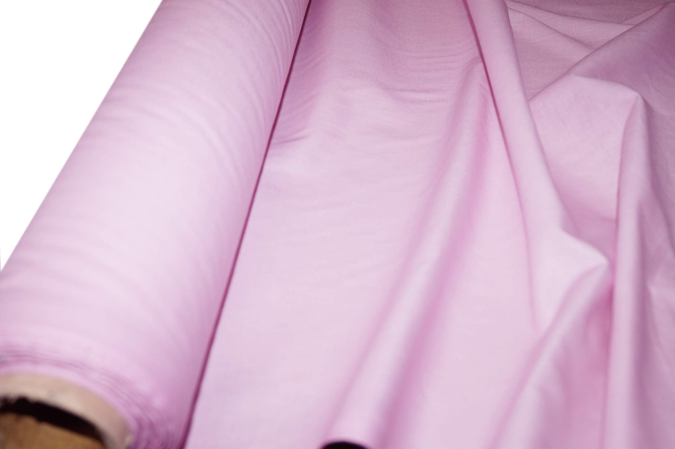 Thefabrictrade Candy Pink Plain 100% Cotton Fabric Per Metre / ***Free Uk Post***