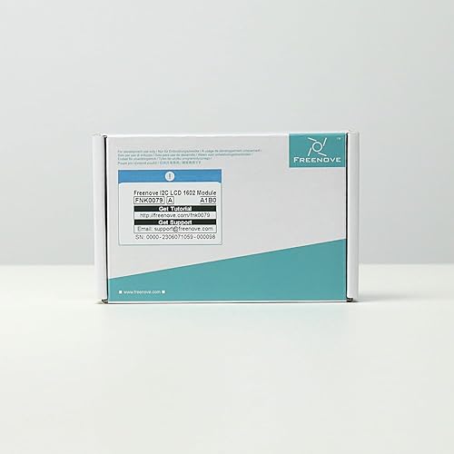 Miniatura 7 de FREENOVE Módulo I2C LCD 1602, nuevo tipo IIC TWI Serial 16x2, compatible con Arduino Raspberry Pi Pico ESP32 ESP8266