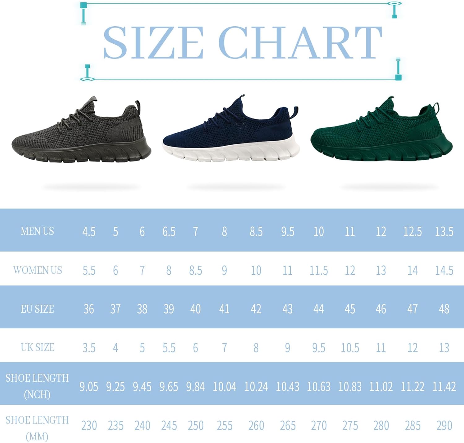 Running Shoes for Men Womens Walking Tennis Gym Sneakers Slip On Comfortable Lightweight Athletic Workout Fashion Sports Shoes