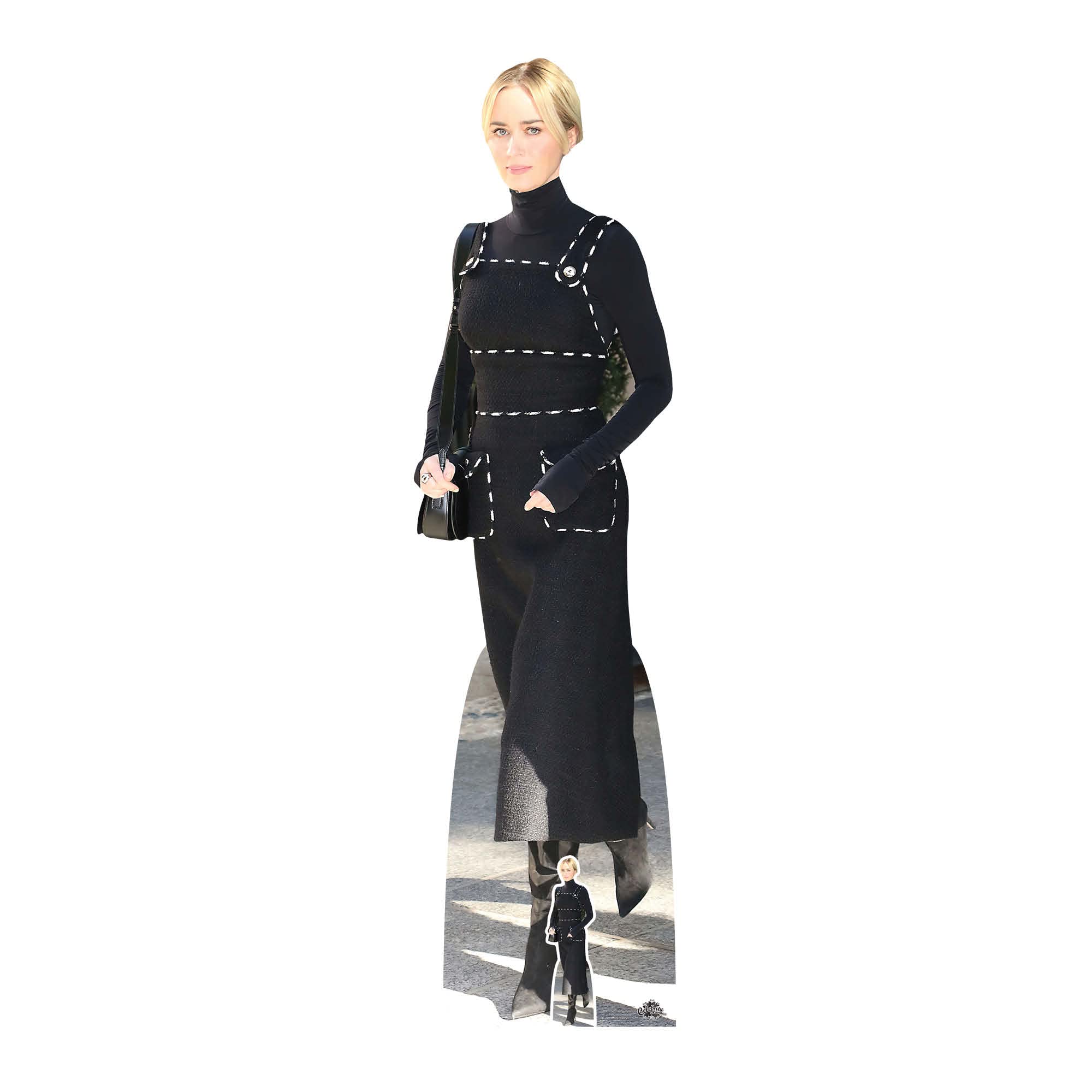Star Cutouts CS1062 Emily Blunt Lifesize Cardboard Cutout With Mini